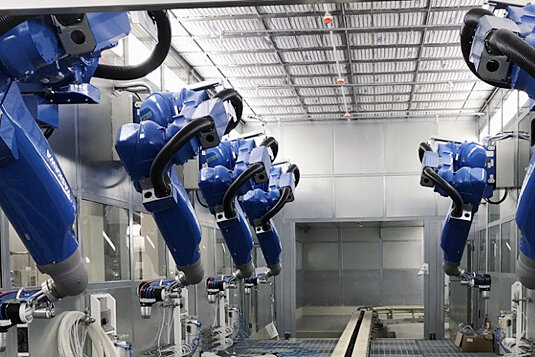 Layouts planned with offline software can help achieve installation and adjustments within a short time frame.