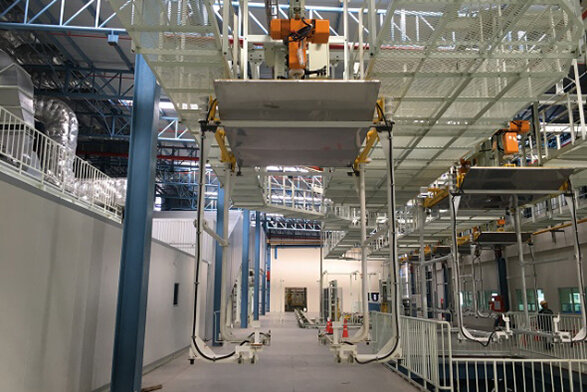 ハンガー正面の画像