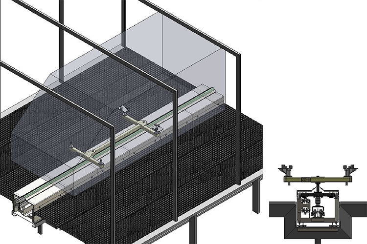 塗装ブースのイメージ図